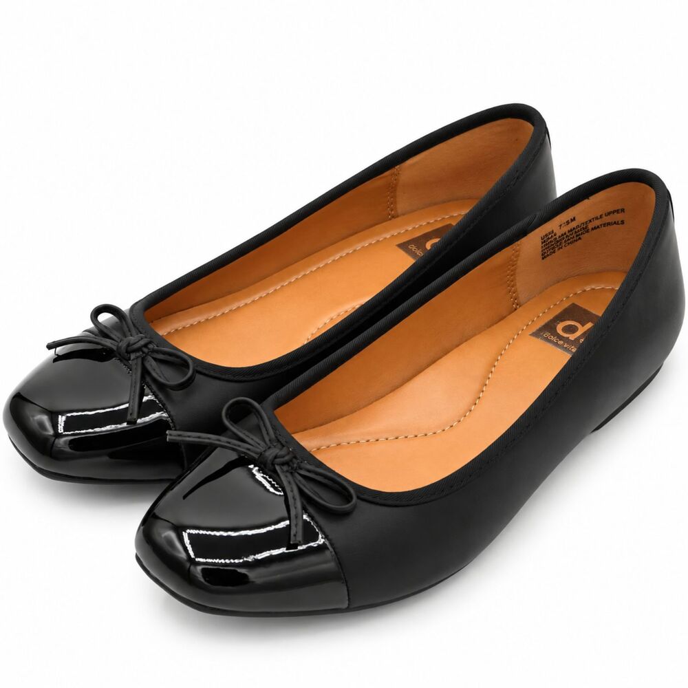 Moxy Women’s Ballet Flats Classic Slip On Shoes Black Pick Size DW624783